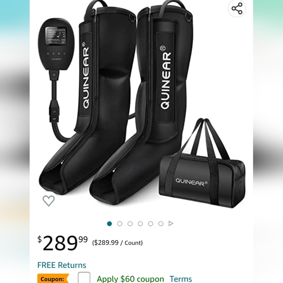 "Compression Leg Messager"for circulation and d pain Relief time Adjustable. - Picture 1 of 1